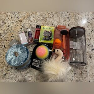 All New Beauty & Gift Bundle | e.l.f. + Beauty+ Bath Bomb + Tumbler + More